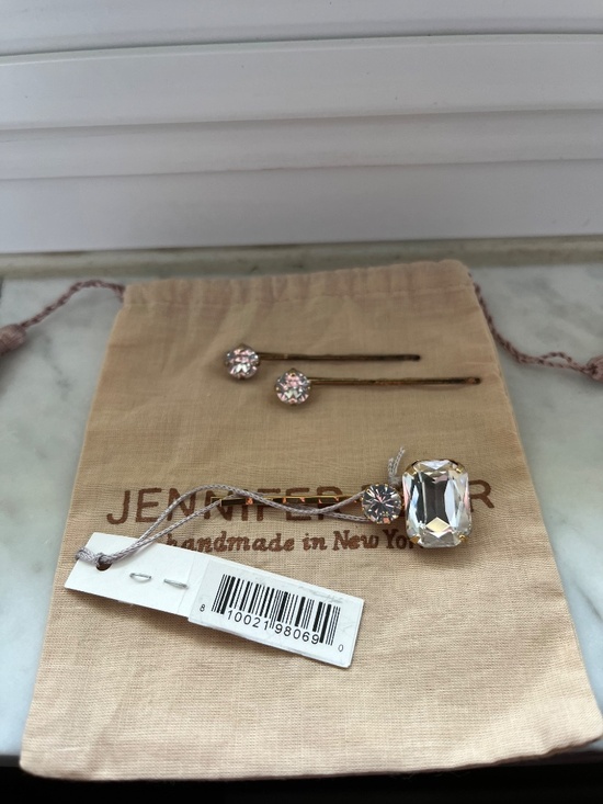 Jennifer Behr Gemma Crystal Diamond Hair Bobby Pin L. Erickson Little Gems Lot 3 main image 11